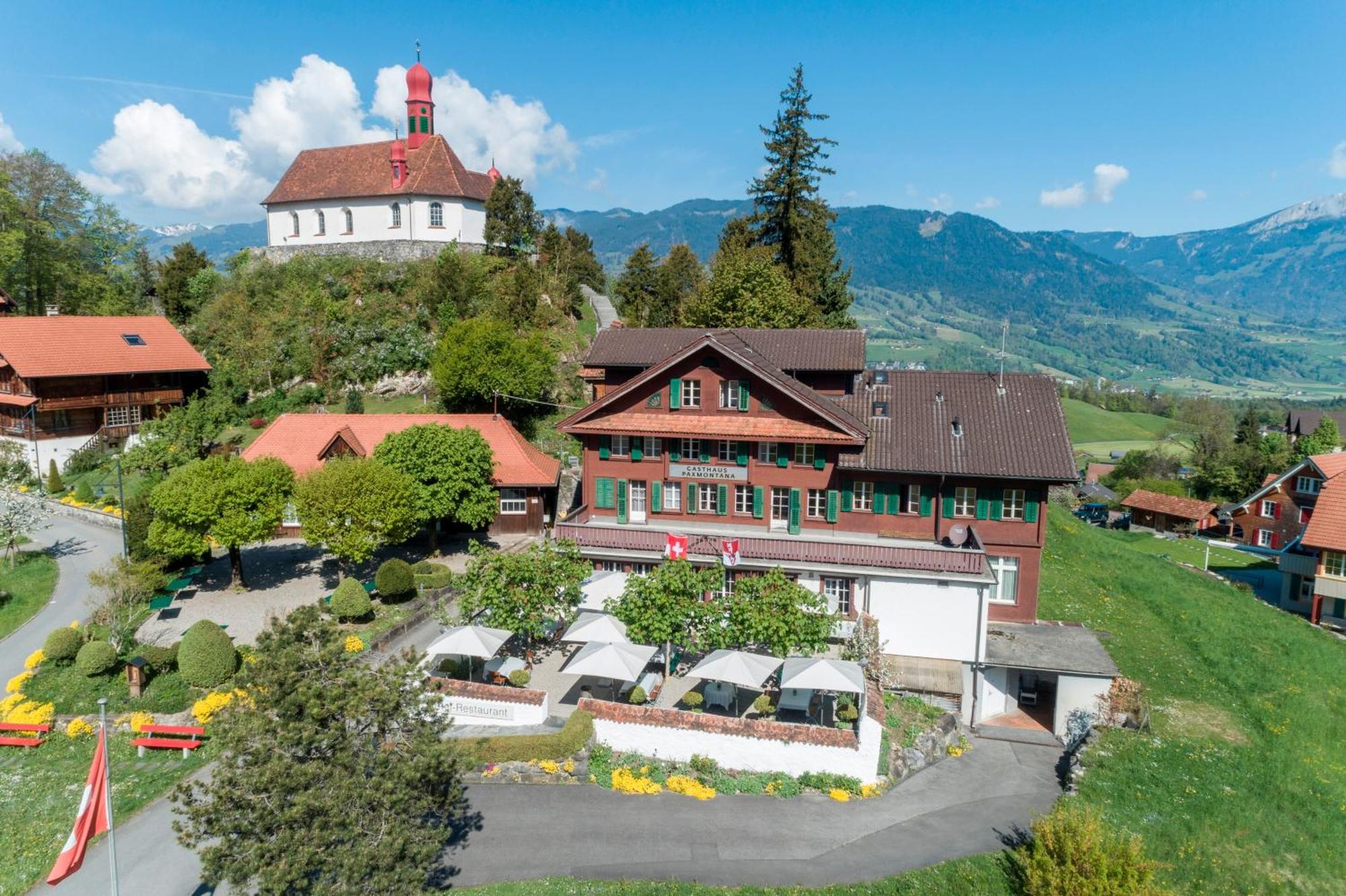 Gasthaus Paxmontana Hotel Sachseln Eksteriør billede